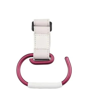 Ciieeo Heavy Duty Buggy Hook for Stroller with Aluminium Alloy and Pu Material Stroller Clips for Hanging Groceries and Bags for Shopping and Wheelchairs for New Parents