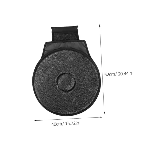 Ciieeo Swivel Seat Cushion Fabric Pad for Car Seat 2pcs 360 Degree Rotating for Easy Turning with Quick Installation and Comfortable Design, Pregnancy Accessories