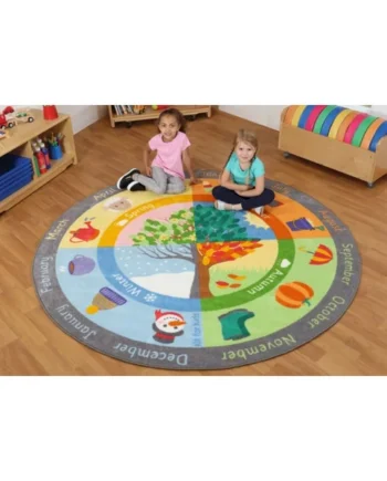 Circular Seasons Carpet 2m