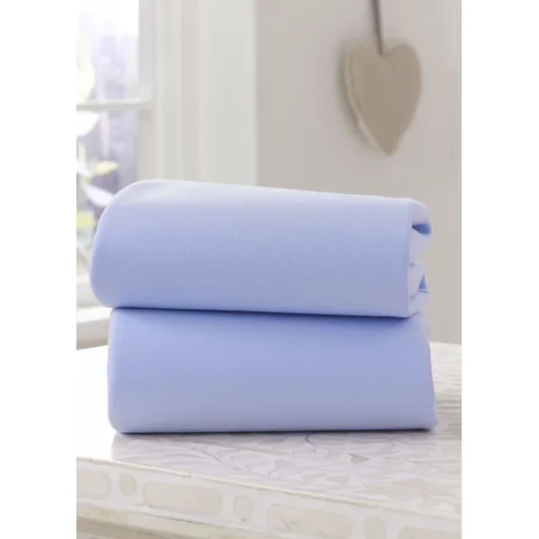 Clair de Lune 2 Pack Blue Moses Sheets