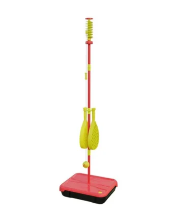 Classic All Surface Swingball Set, Real Tennis Ball, Championship Bats, Base with Integrated Carry Case for Transportation, ages