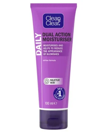 Clean & Clear Dual Action Moisturiser 100ml