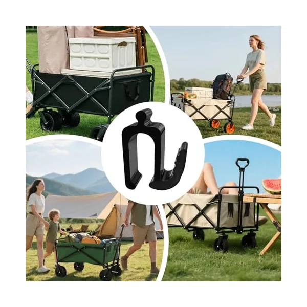 Clips for Strollers, Travel Storage Holder | Luggage Hook with Space Saving | For Picnic, Camping, Beach, Park, Shopping, Travel and Outdoor Leisure