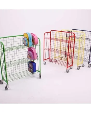 Coloured Lunchbox Trolley