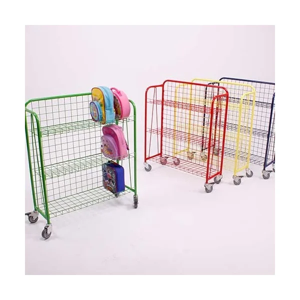 Coloured Lunchbox Trolley