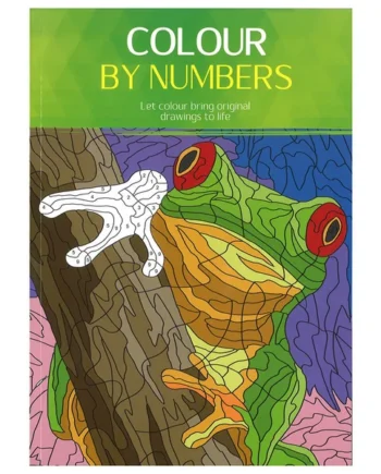 Colouring Book Assortment, Colouring by Numbers