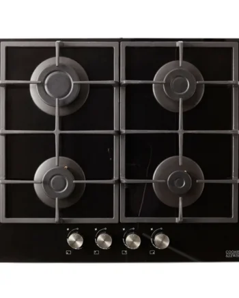 Cooke & Lewis CLGOGUIT4 59.3cm Gas Hob - Black