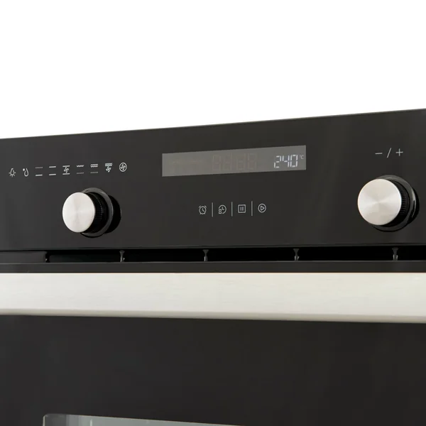 Cooke & Lewis CLMFBLa Built-in Single Multi-function Electric Oven - Black
