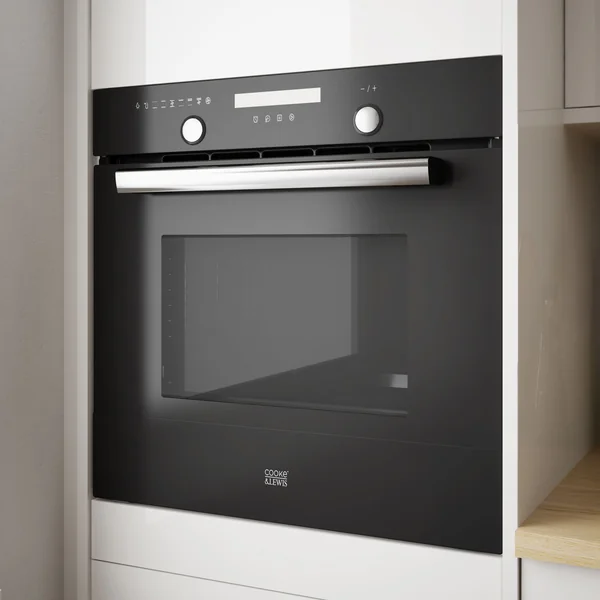 Cooke & Lewis CLMFBLa Built-in Single Multi-function Electric Oven - Black