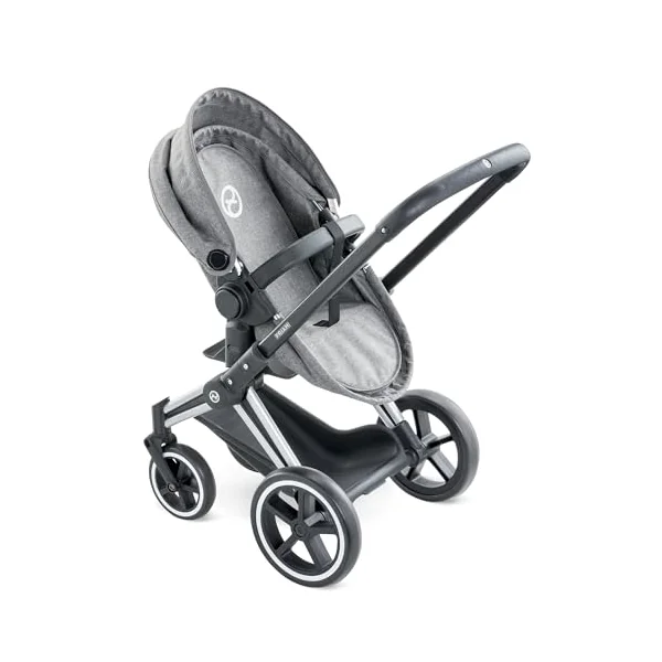 Corolle 9000140770 - Mon Grand Poupon Cybex Doll's Pram, for 36-42 cm Dolls, Buggy, 3-in-1, Foldable, Doll Toy, Doll Mum, from 3 Years, for Children
