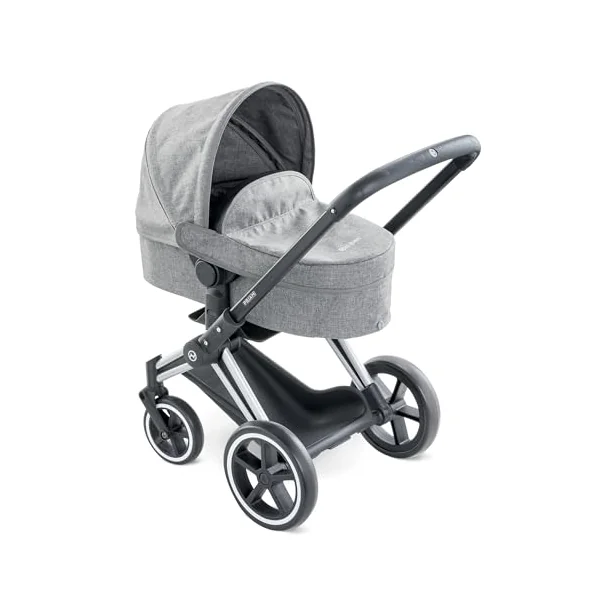 Corolle 9000140770 - Mon Grand Poupon Cybex Doll's Pram, for 36-42 cm Dolls, Buggy, 3-in-1, Foldable, Doll Toy, Doll Mum, from 3 Years, for Children