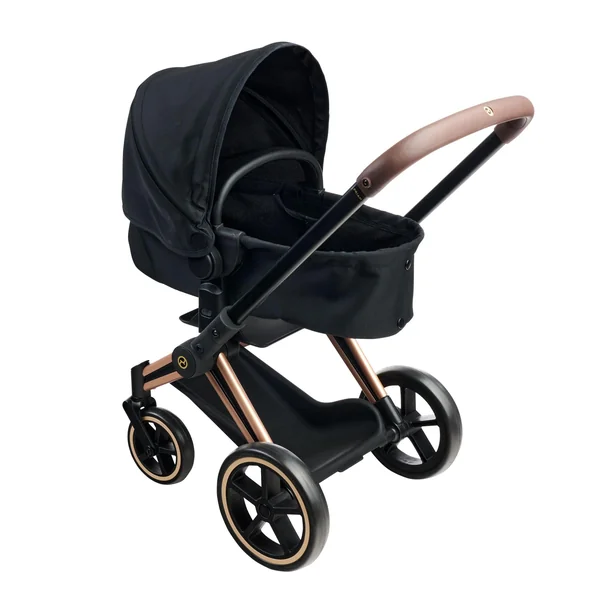 Corolle Mon Grand Poupon Cybex Doll's Pram - 3-in-1 Doll's Pram as Buggy & Carry Bed, Foldable with Hood & Basket, for Dolls 36-42 cm, 60 cm, from 3 Years