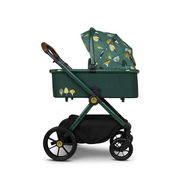 Cosatto Giggle 4 Travel System 3 in 1 Bundle (Faraway) | Pram, Car Seat, Pushchair & Carrycot | Birth to 4 Years, i-Size Group 0 | Compact Fold, Footmuff, Bag and Raincover
