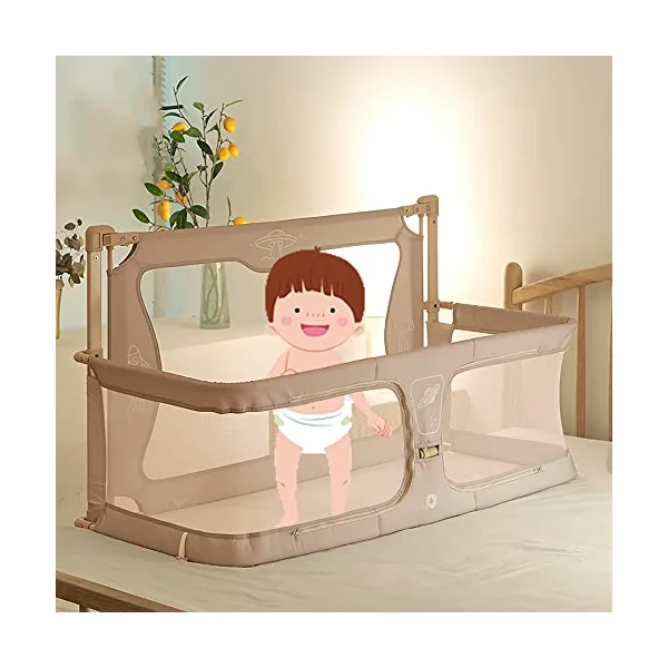 Cosleeper In Bed,120x50cm,baby Snuggle Portable Baby Bed,baby Cosleeper Bed,co Sleeper For Baby In Bed,bed Bassinet For Baby Co Sleeper,next To Me Crib,breathable And Visible Mesh Window ( Color : Cre