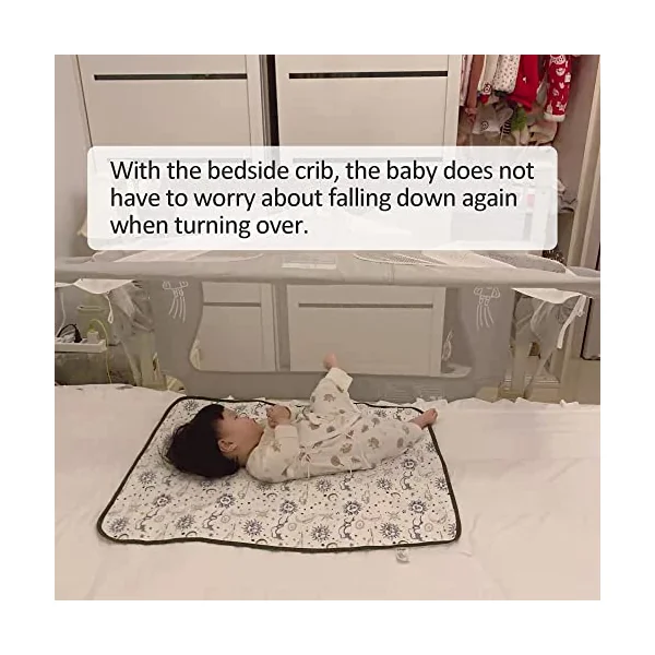 Cosleeper In Bed,120x50cm,baby Snuggle Portable Baby Bed,baby Cosleeper Bed,co Sleeper For Baby In Bed,bed Bassinet For Baby Co Sleeper,next To Me Crib,breathable And Visible Mesh Window ( Color : Cre