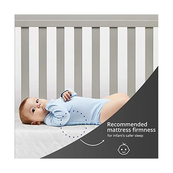 Cot Bed Foam Mattress Fully Breathable with Waterproof & Durable Fabric, Zipped Removable Washable Cover for Cot, Folding Bed & Daybed (140 x 70 x 13 cm)