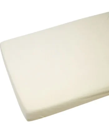 Cot Bed Jersey Fitted Sheet 100% Cotton Cream