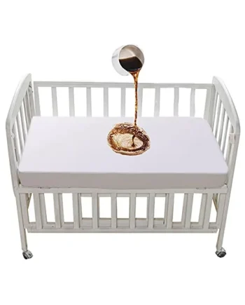 Cot Sheets 140 x 70 Waterproof Fitted Sheets Cot Mattress Protector Cover 70 x 140 cm Breathable Washable Soft for Baby Cot (70x140cm)