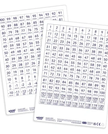 Counting Dry Erase Boards - Pk 30