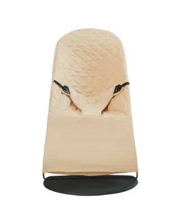 Cover Belltop for Babyjörn: Balance, Soft & Bliss - Bouncer Cover, Ergonomic Hammock - Hypoallergenic Poly Cotton - Beige