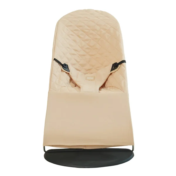 Cover Belltop for Babyjörn: Balance, Soft & Bliss - Bouncer Cover, Ergonomic Hammock - Hypoallergenic Poly Cotton - Beige
