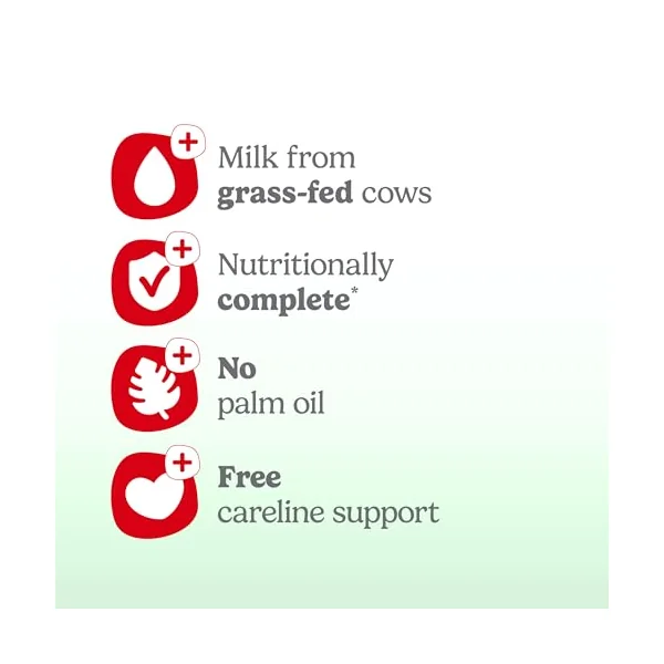 Cow & Gate 1 First Infant Baby Milk Liquid Formula from Birth, 12x200ml | Ready to use baby milk formula liquid