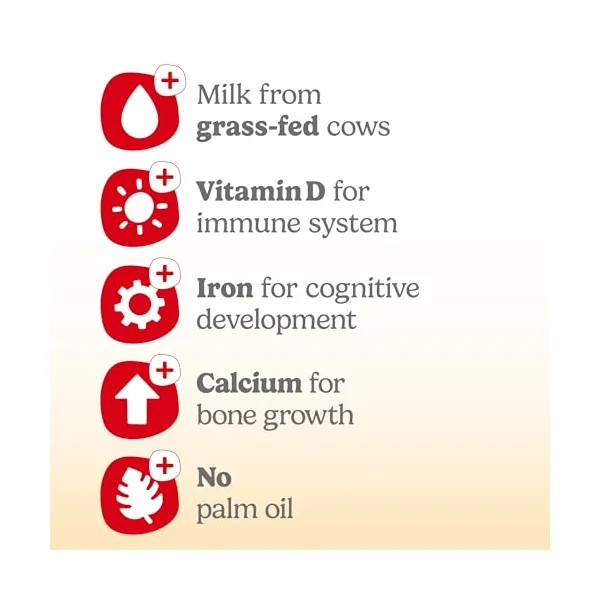 Cow & Gate 2 Follow On Baby Milk Liquid Formula, 6-12 Months, 18x200ml | Ready to use baby milk formula liquid