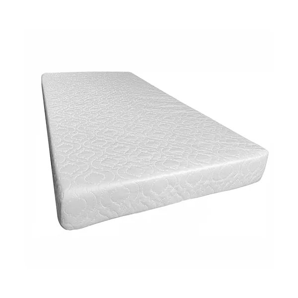 Crescent Textile Baby Toddler Cot Bed Foam Mattress Eco-Friendly Polyester Extra Thick Non-Allergenic and Breathable for Babies and Toddlers Cot Bed Mattress (140X70X7.5cm)