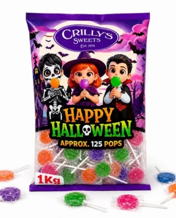 Crilly's Sweets Happy Halloween Lollipops 1kg