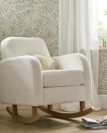 Cuddleco Etta Nursing Chair Boucle - Off white