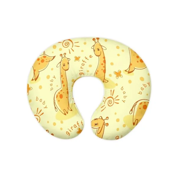 Cute Giraffe Nursing Pillow Cover Nursing Pillows for Breastfeeding Fits The Original Support for Breastfeeding Nipple Shields for Breastfeeding Newborn