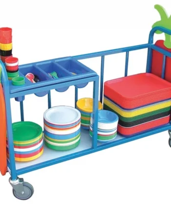 Cutlery Trolley with Beaker Holder