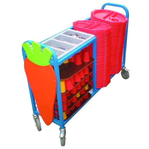 Cutlery Trolley with Open Sides