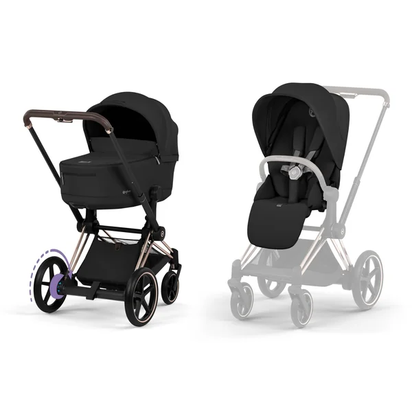 Cybex ePriam 5 Comfort Newborn Bundle