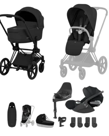 Cybex Priam 5 Comfort Ultimate Bundle with Cloud T & Base
