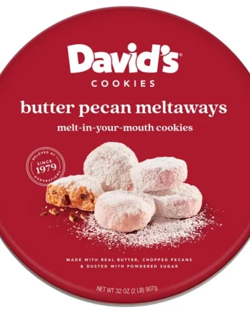 David's Cookies Butter Pecan Meltaways, 907g