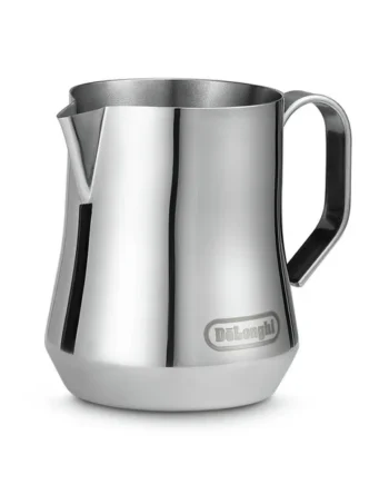 De'Longhi 350ml Milk Jug - Brushed Stainless Steel