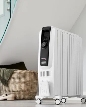 De'Longhi Dragon 4 Oil Filled 2.5kW Radiator in White, TRDX41025E