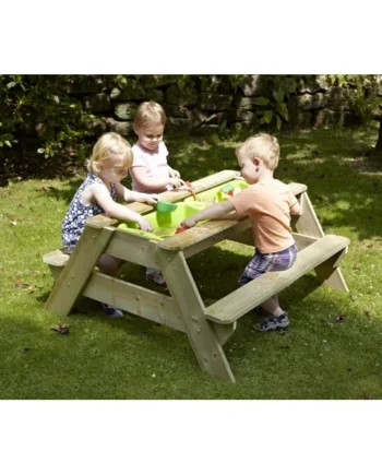 Deluxe Picnic Table Sandpit