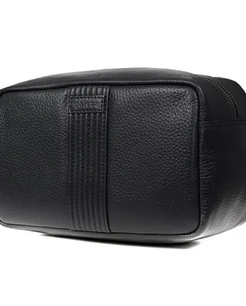 Dents Pebble Grain Leather Washbag in 2 Colours