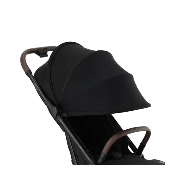 Deryan Air Travel Buggy - Cabin Approved - Compact Stroller & Travel Bag 8 kg - Travel Stroller for Life On The Go - Foldable & Lightweight - Suitable from Birth to 4 Years (0-4 Years) - Black