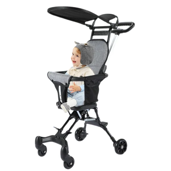 Detachable Canopy Travel Stroller, Portable Stroller for Airplane, Travel Toddler Stroller, Lightweight Stroller for, Compact Stroller for Traveling, Toddler Stroller for Easy Storage