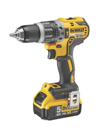 DeWalt 18V Li-ion Brushless Cordless Combi drill (2 x 5Ah) - DCD796P2-GB