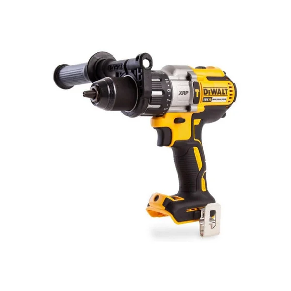 Dewalt 18v XR 3 Speed Brushless Combi Hammer + Side Handle + Toughsystem Case