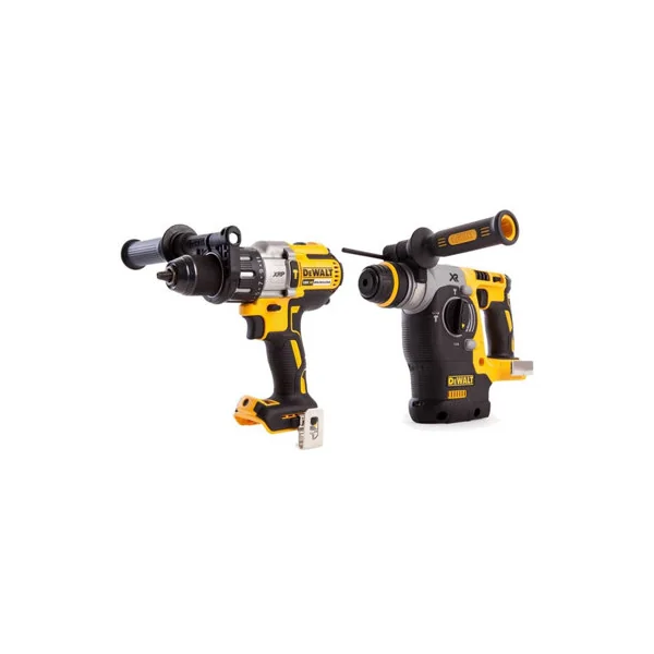 Dewalt DCK229 18V Brushless Pack DCD996 Combi Drill + DCH273 SDS Hammer Bare