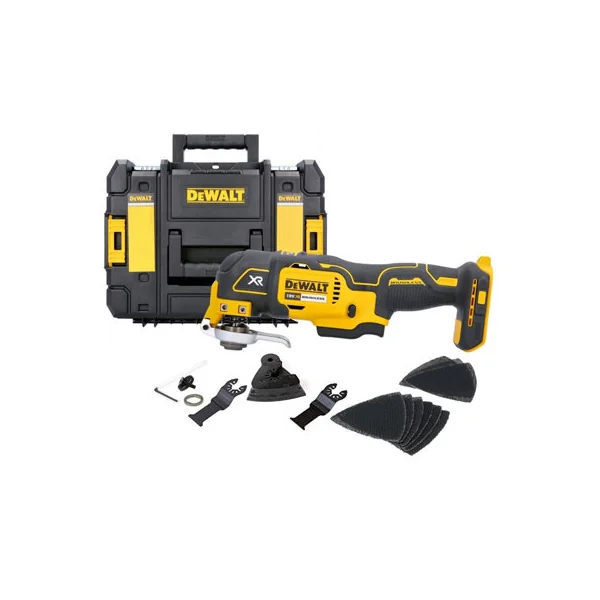 DEWALT DCS355 18V Brushless Oscillating-Multi Tool With Accessories & DWST1-70703 TStak Case Without Inlay