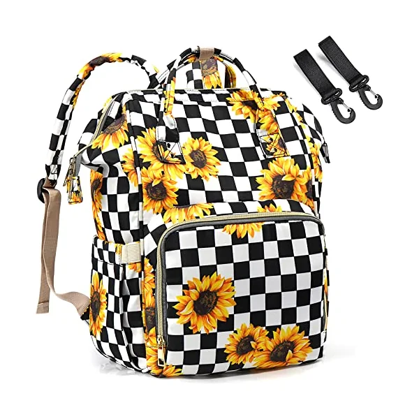 Diaper Bag Backpack for Mom & Dad, Multifunction Waterproof Baby Changing Bags, Large Nappy Bag Backpack