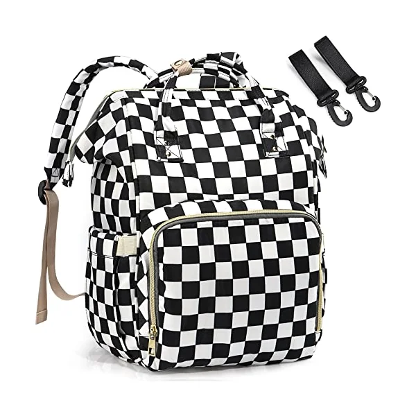 Diaper Bag Backpack for Mom & Dad, Multifunction Waterproof Baby Changing Bags, Large Nappy Bag Backpack