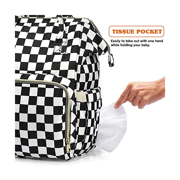 Diaper Bag Backpack for Mom & Dad, Multifunction Waterproof Baby Changing Bags, Large Nappy Bag Backpack