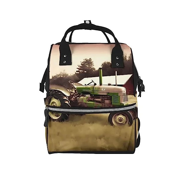 Diaper Bag Nappy Backpack Baby Bag Purple Black Goth Spooky Mummy Backpack Multifunction Changing Bags for Travel